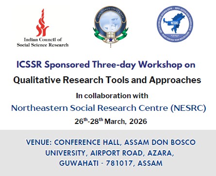 IICCSSR Sponsored Three-Day Workshop on Qualitative Research Tools and Approaches