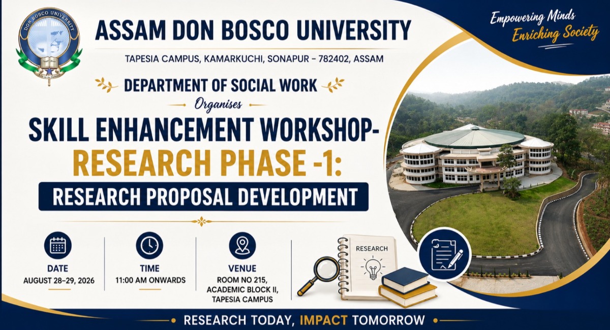 Skill Enhancement Workshop- Research Phase 1: Research Proposal Development