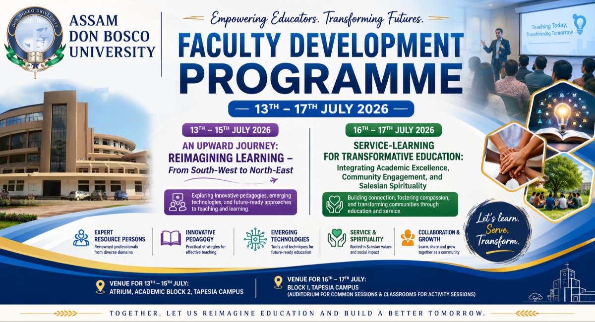 Faculty Development Programme (for ADBU faculty members only)